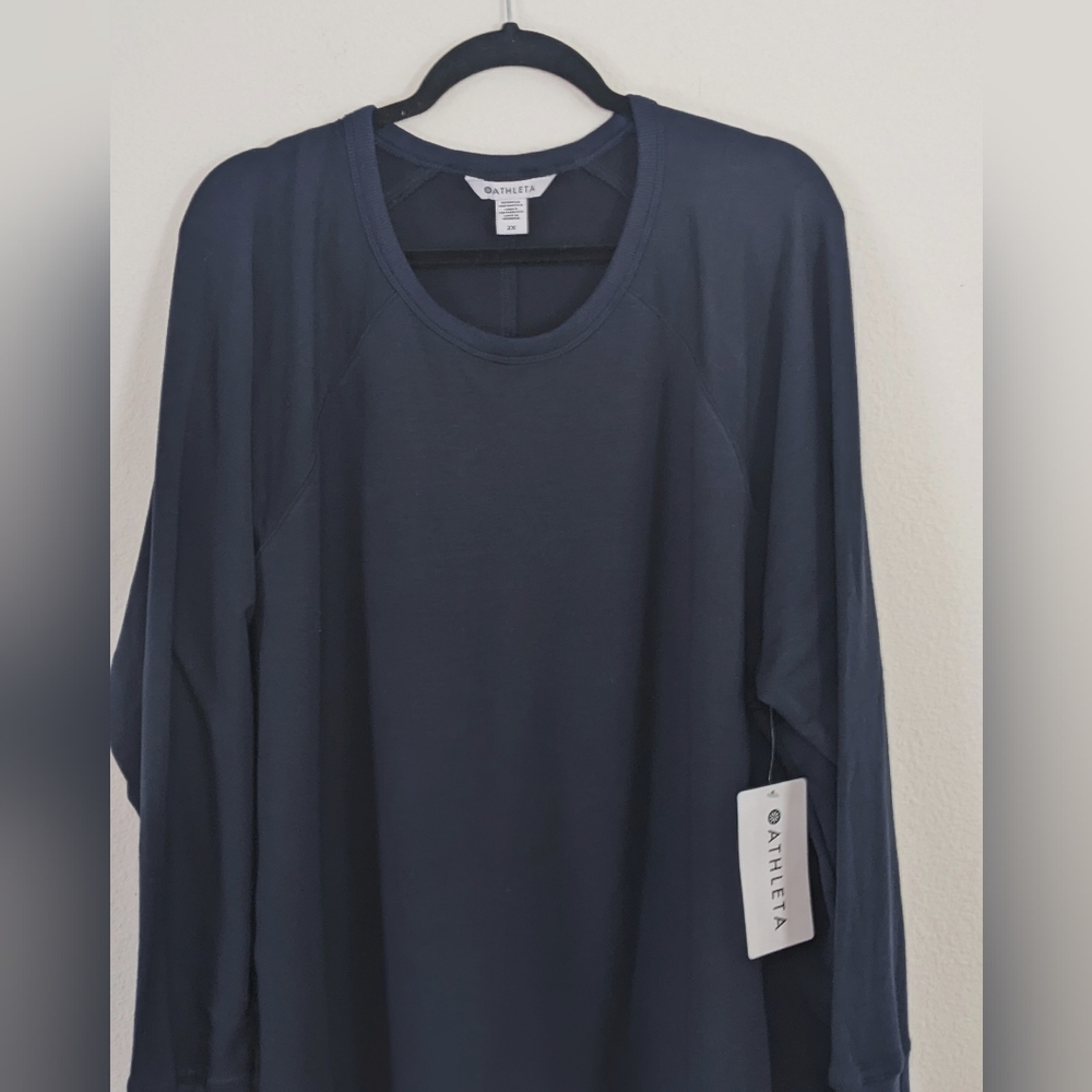 Athleta Coaster Luxe Recover Sweatshirt Size 2X NWT - Picture 3 of 6